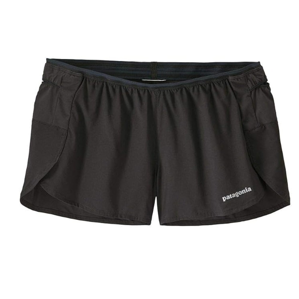 Patagonia Strider Pro Running Shorts Womens Black 3 Inseam - Medium